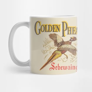 Golden Pleasant Sebewaing Beer Retro Defunct Breweriana Mug